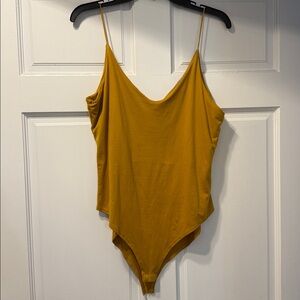 Gaze Mustard Yellow Bodysuit